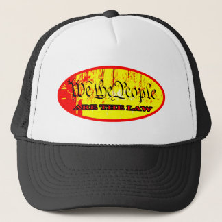 We The People ARE THE LAW red The MUSEUM Zazzle Gi Trucker Hat
