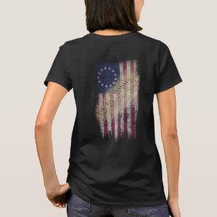 WE THE PEOPLE BETSY ROSS VINTAGE AMERICAN FLAG T-Shirt