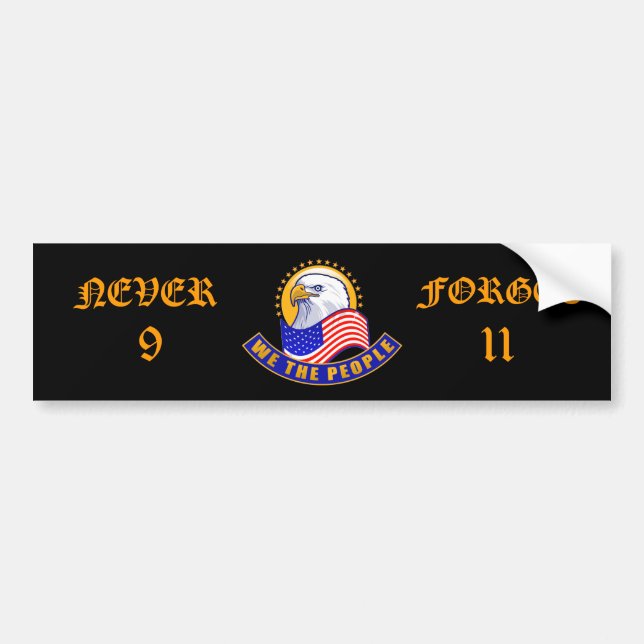 We The People Bumper Sticker (Front)