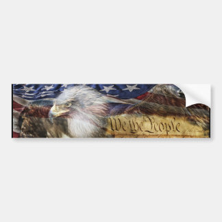 We The People Bumper Sticker