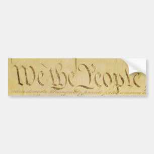 We the People Bumper Sticker