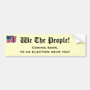 We the People Bumper Sticker