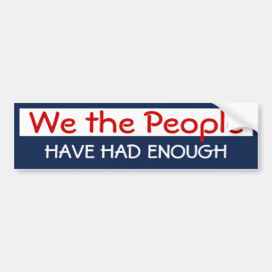 We the People Bumper Sticker