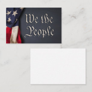 We the People Business Card