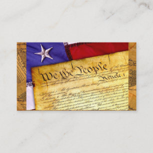 We The People Business Card