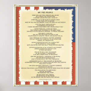 "We The People" By Lee Clayton - Poster