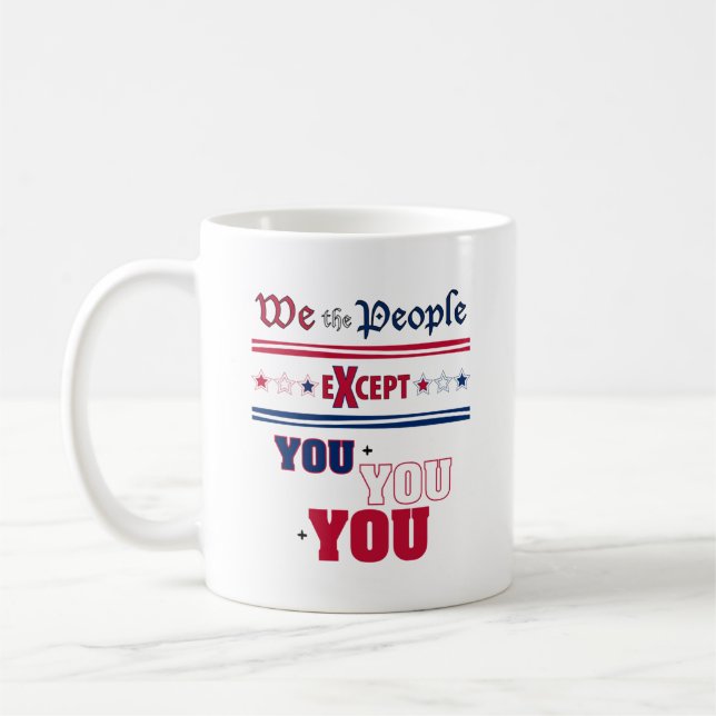 We the People   Coffee Mug (Left)