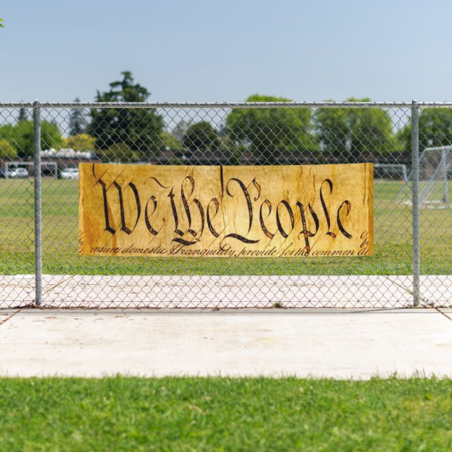 We the People - Constituion Banner (Insitu)