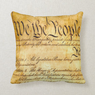 We the People - Constituion Cushion