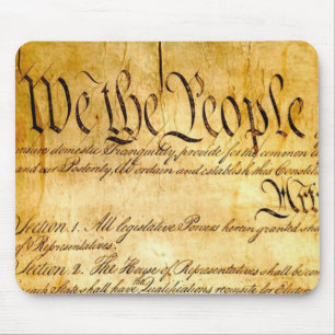 We the People - Constituion Mouse Mat