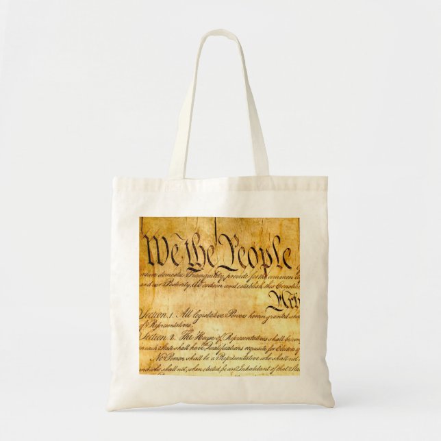 We the People - Constituion Tote Bag (Front)