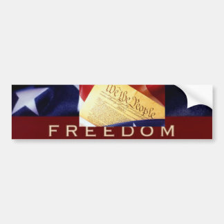 we the people constitution Bumber Sticker