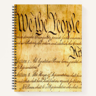 We the People - Constitution Notebook