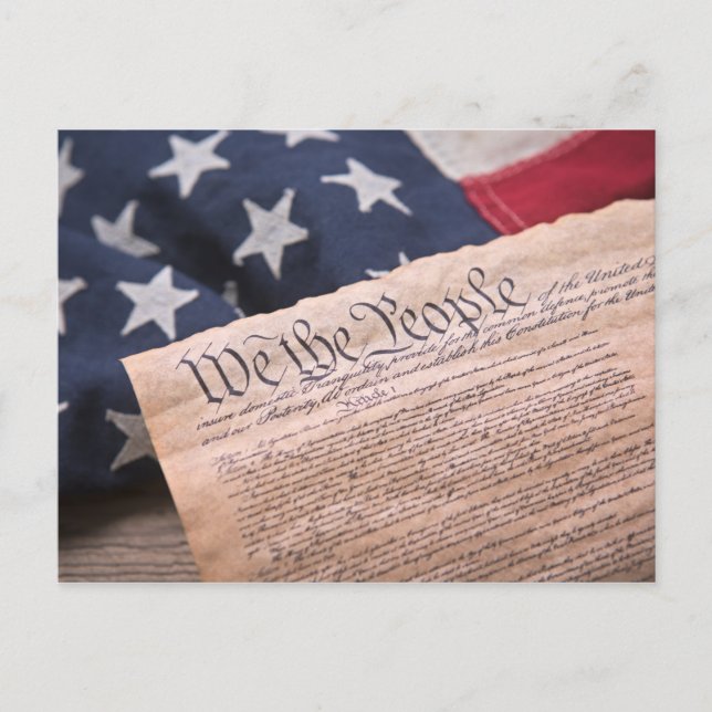 We the People Constitution Postcard (Front)