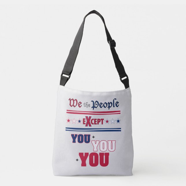We the People   Crossbody Bag (Front)