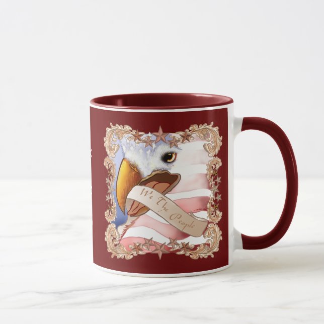 We The People Eagle Mug (Right)