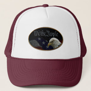 We The People Emblem Trucker Hat