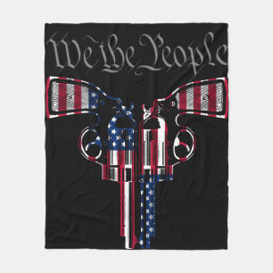 We The People Fleece Blanket