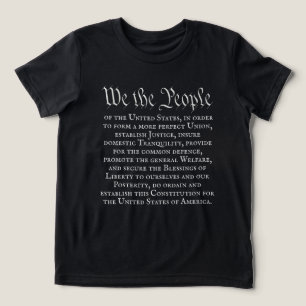 We the People Full Constitution Preamble Tri-Blend Shirt