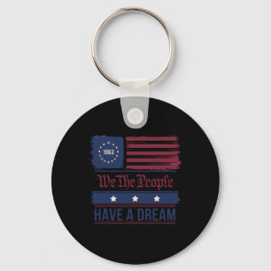 We The People Have A Dream Black History Month 2 Key Ring