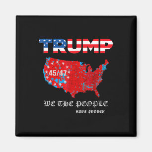 We The People Have Spoken Map Of 2024 Election Res Magnet
