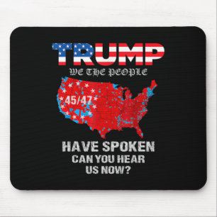 We The People Have Spoken Map Of 2024 Election Res Mouse Mat