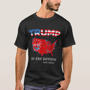We The People Have Spoken Map Of 2024 Election Res T-Shirt