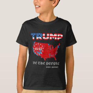 We The People Have Spoken Map Of 2024 Election Res T-Shirt