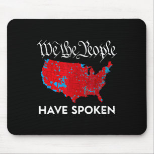 We The People Have Spoken Trump 2024 Election Map Mouse Mat
