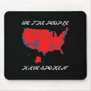 We The People Have Spoken Usa Election 2024 Map Tr Mouse Mat