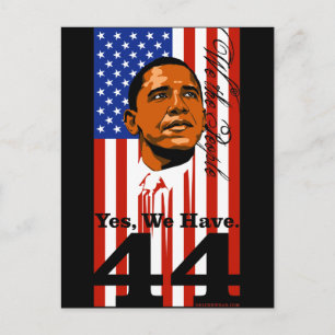 We the People Have Spoken. Yes, We Have. Postcard