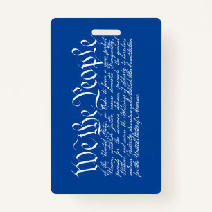 We the People ID Badge