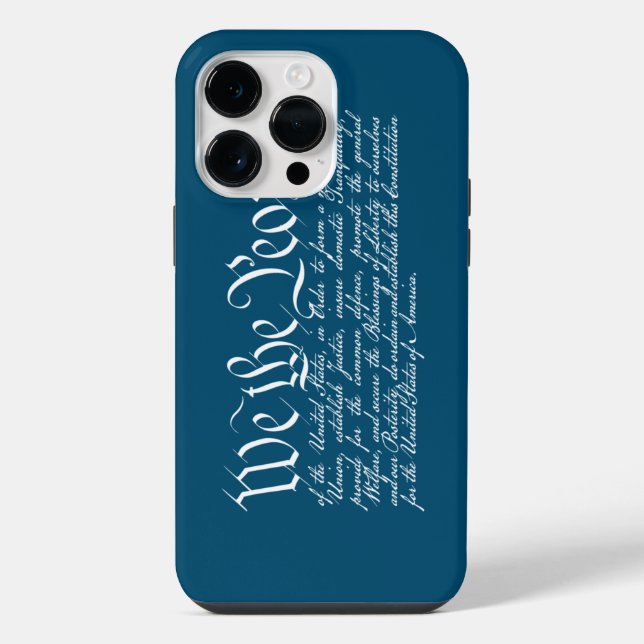 We the People iPhone Case (Back)