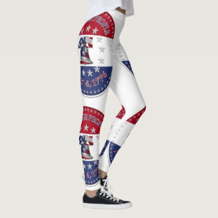We The People, July 4 1776, Liberty Bell Leggings