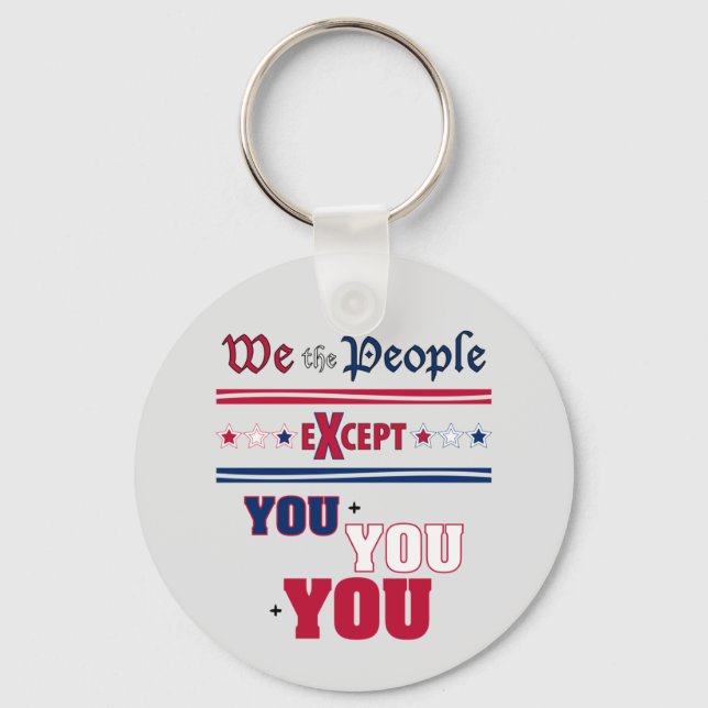 We the People   Key Ring (Front)