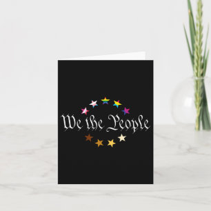 We The People Means Everyone Lgbtq Pride Month _1  Card