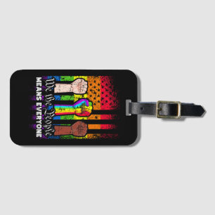 We The People Means Everyone US Constitution LGBT Luggage Tag