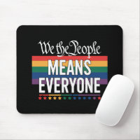 We The People Means Everyone US Constitution LGBT