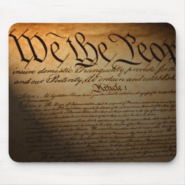 We the people mouse mat (Front)