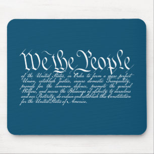 We the People Mouse Mat