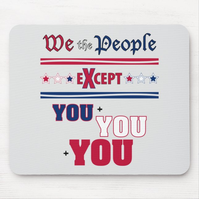 We the People   Mouse Mat (Front)