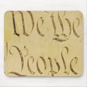 We The People Mouse Mat