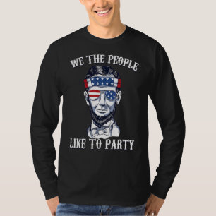 We The People Patriotic American Constitution 4th T-Shirt