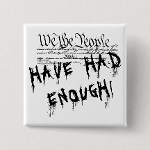 We the people!!. Political Protest Button