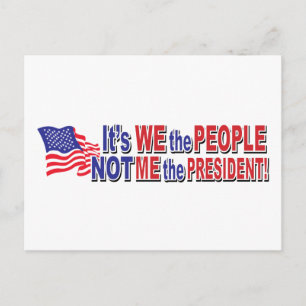 We-The-People Postcard