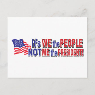 We-The-People Postcard