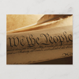 We The People Postcard