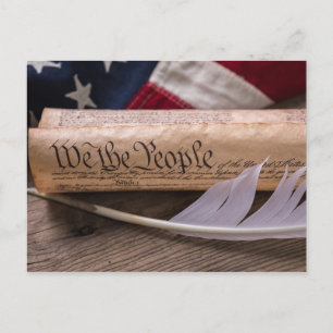 We the People Postcard