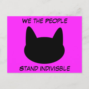 We the People Stand United Postcards