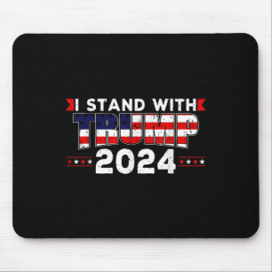 We The People Stand With Donald Trump 2024 America Mouse Mat